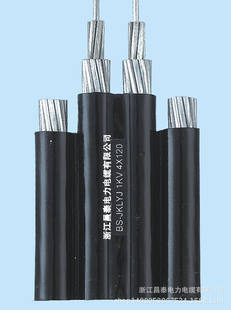 国标bs-jklyj 4*70平行集束架空线 架空绝缘导线 4芯架空电缆