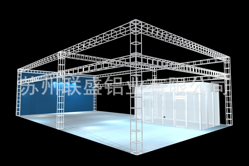 庆典展示架 会展展览桁架 铝合金造型展览架搭建 快装小铝架