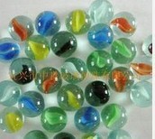 玻璃瓶厂销售16mm玻璃球 玻璃珠 单花玻璃球大量批发绿色 棕色