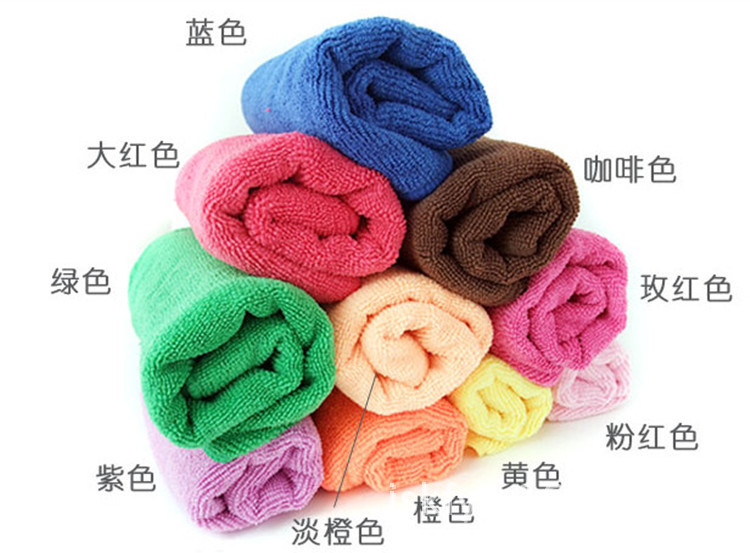 【厂家直销超细纤维毛巾 汽车专用毛巾 美容美