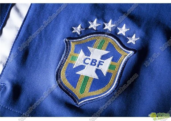 2014世界杯足球服 批发国家队巴西主场球衣 内