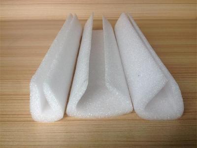 东莞惠州深圳包装防护用白色珍珠棉 u型珍珠棉护边