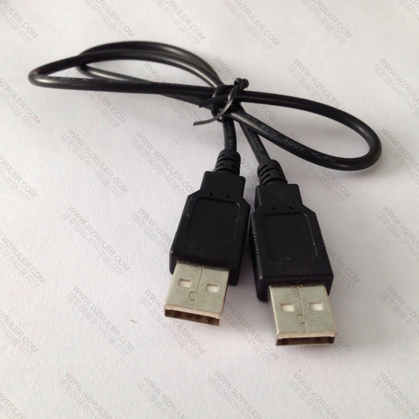 【USB2.0公对公数据线 双头USB数据线A对A