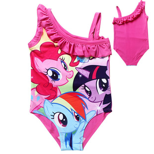 my little pony 女童泳衣 小马宝莉 夏装泳衣 2015夏天新款6600