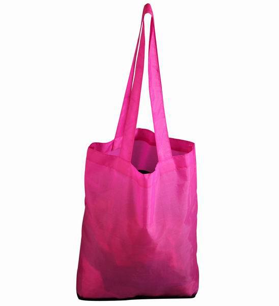 【厂家定做 折叠袋 环保袋 可折叠购物袋 涤纶拉