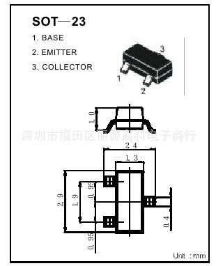 供应sot-23贴片三极管kec mps8550s-d-rtk/p pnp批量样品均可出货