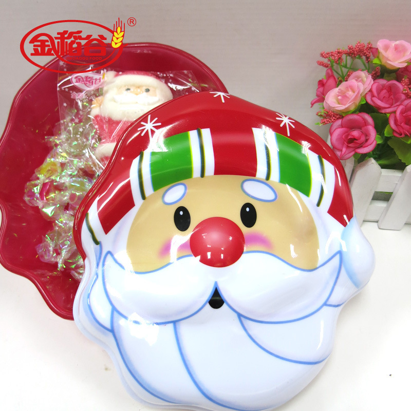【厂家直销DIY圣诞节糖果盒,圣诞树礼盒,圣诞礼