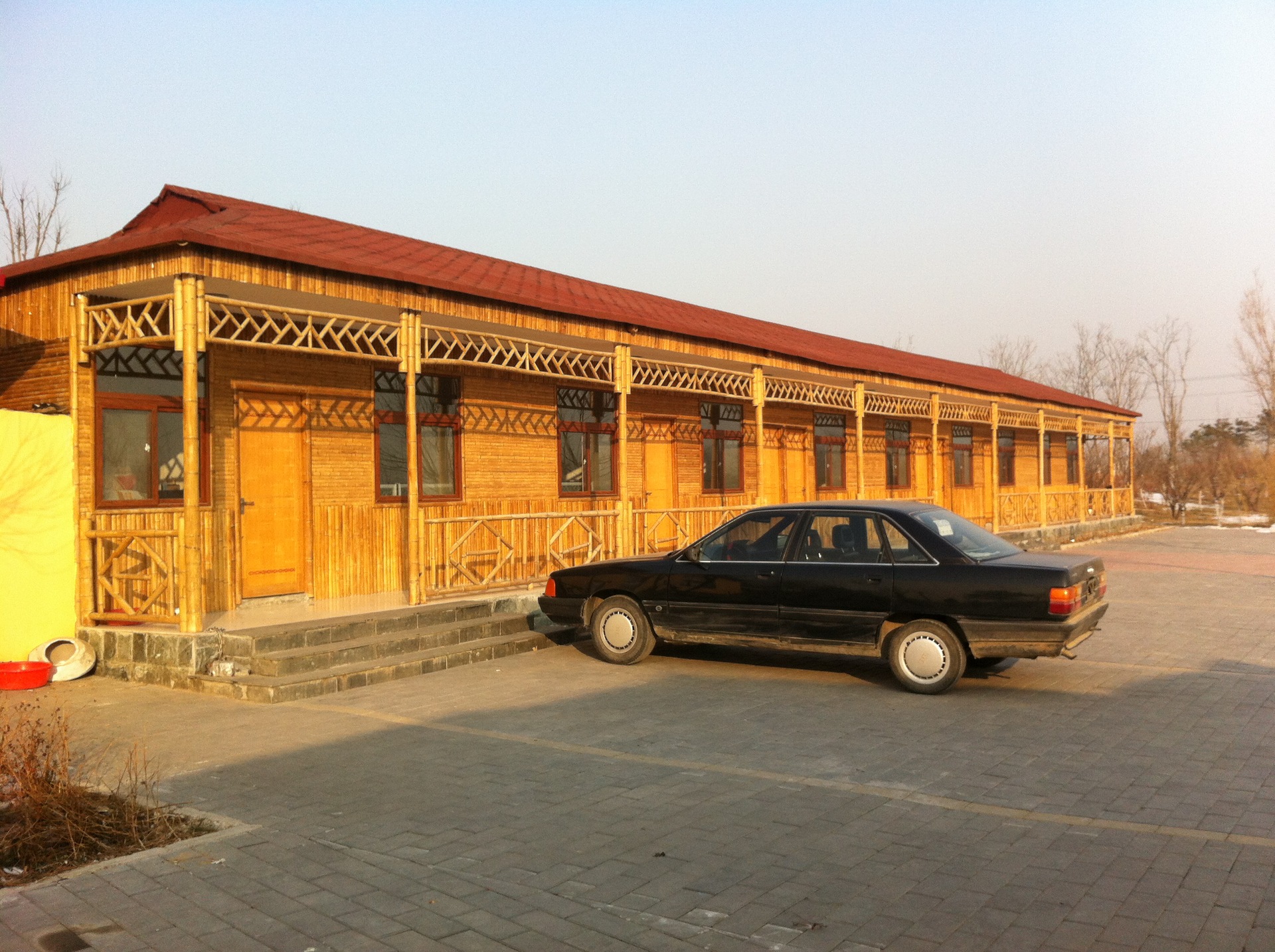 【北京市顺义区板桥镇竹建筑,竹凉亭,竹别墅,竹钱多少博兴别墅图片