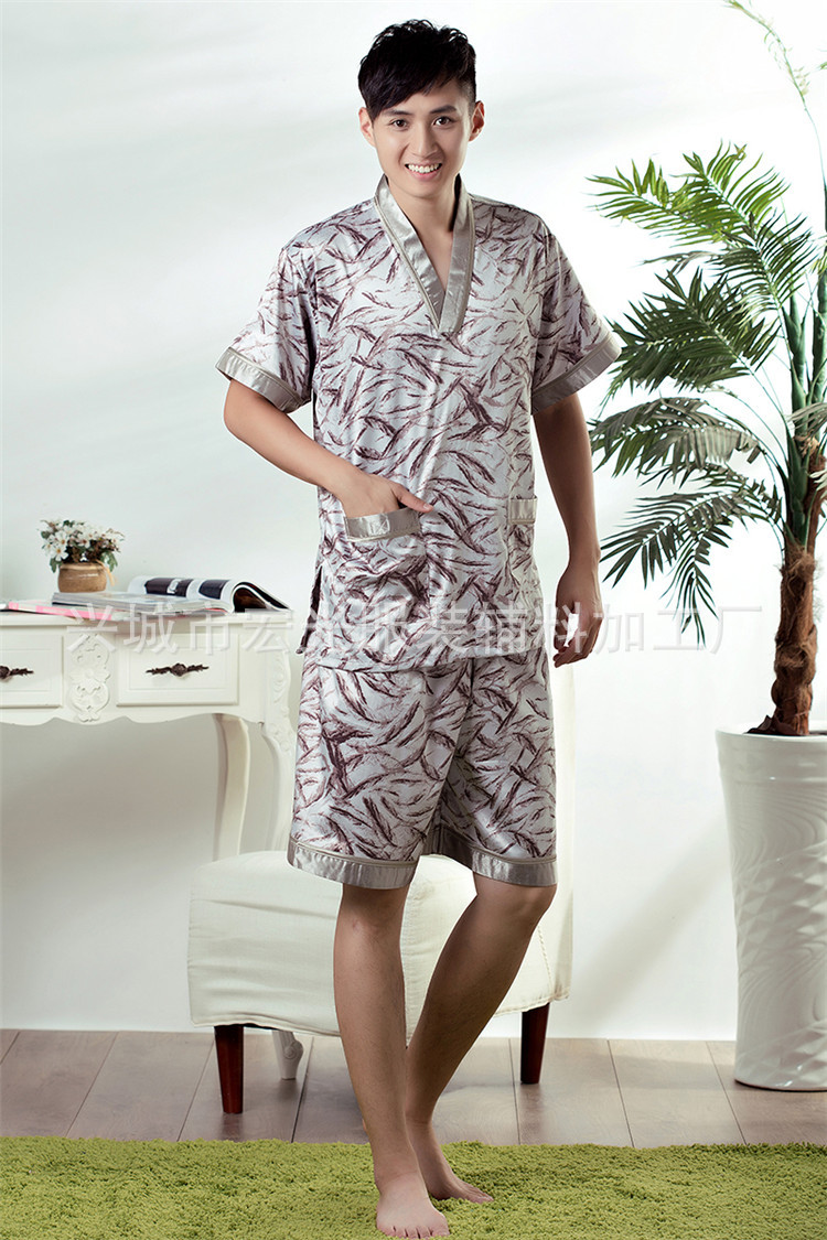 按摩服装男士 汉蒸裤 汗蒸裤 桑拿足浴按摩技师 家居服服