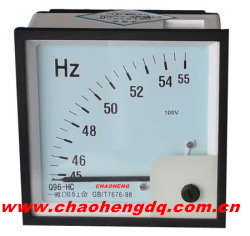 供应指针式频率表:Q96-HC-Hz频率表