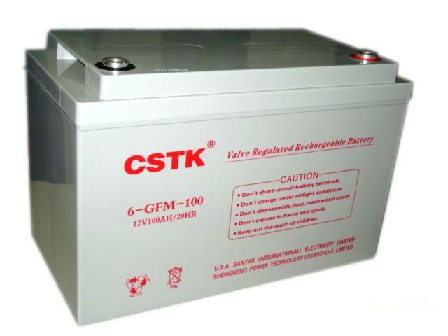 供应CSTK山特蓄电池6GFM-100_12V100AHups免维护蓄电池6GFM-100 6GFM-100,山特,CSTK,阀控式电池,ups电池