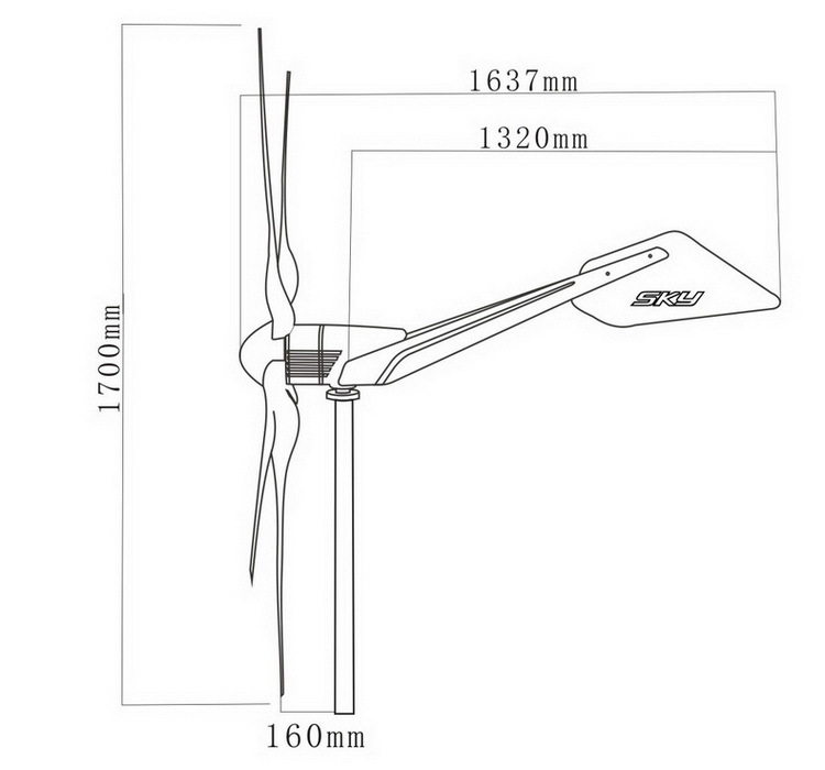 SKY-600Wߴͼ