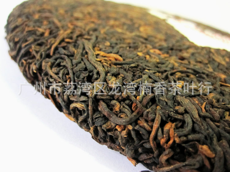 勐海云海茶厂出品 路氏茶业乔木生态茶 357克熟茶饼 云南普洱茶