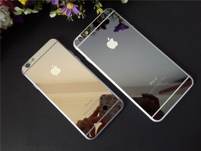 【iPhone6彩色电镀钢化膜 苹果6 4.7前贴电镀