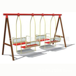 厂家直销儿童户外木制游乐设施 木质组合滑梯秋千摇椅
