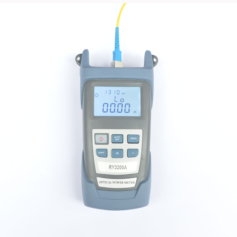 【精准测量锂电池型光功率计测试仪支持校准背