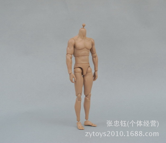 1:6 肌肉素体 新款加强版 兵人素体 body 人偶 身体 包胶素体