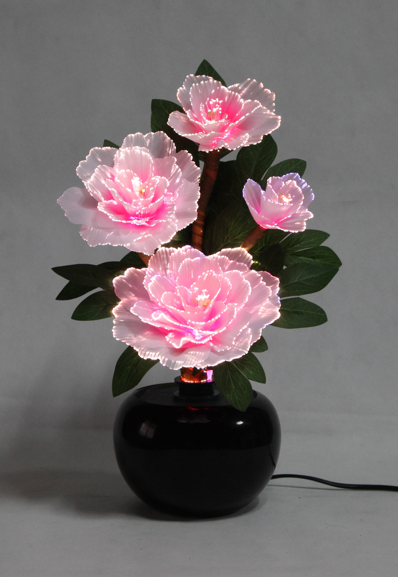 家庭装饰灯光纤花(牡丹花)