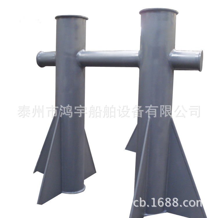 量大价优 供应船用系缆桩 带缆桩 双十字缆桩