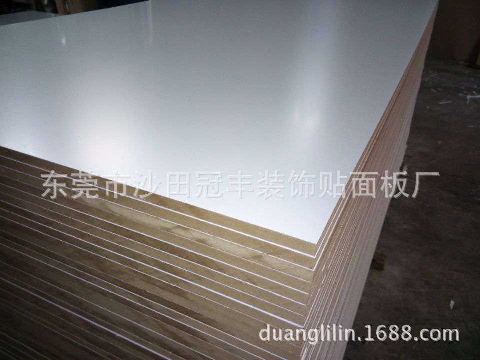 【东莞家具破解贴面板白色三聚氰胺免漆板木ewdraw家具版装饰图片