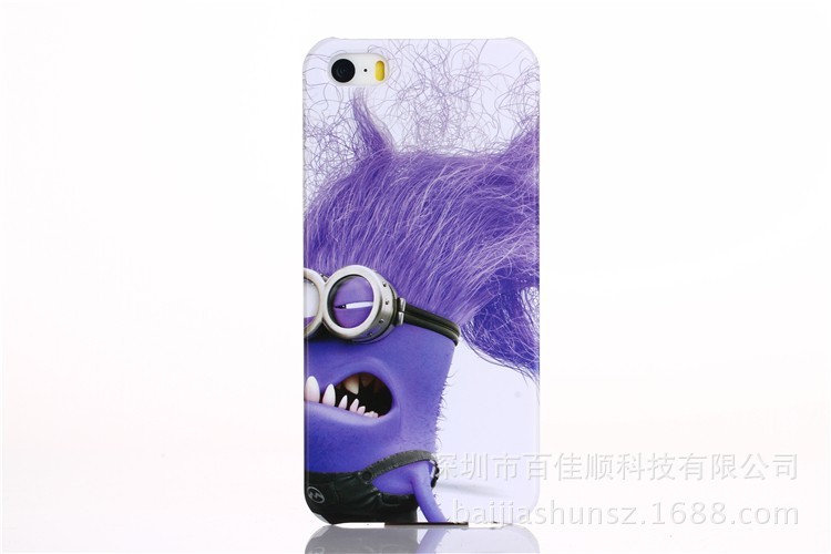 【神偷奶爸手机壳PC硬壳苹果iphone5/5S/4Siphone开机v硬壳只能图片