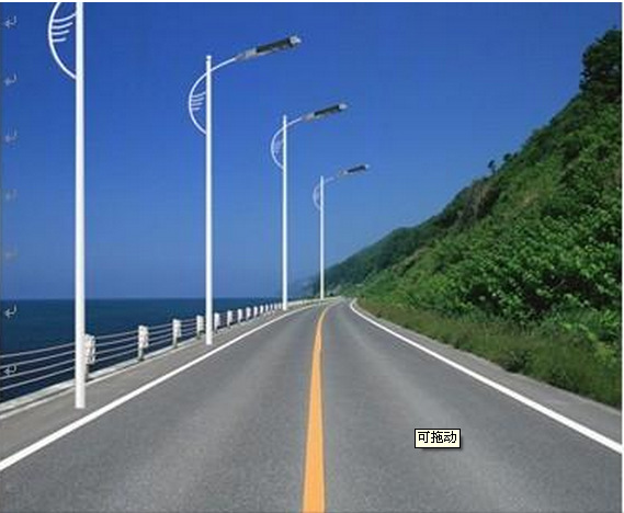 大功率LED路灯头 网球拍路灯 道路桥梁工程照