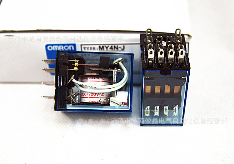 omron/欧姆龙中间继电器my4n-j my4nj【原装正品 假一赔百】