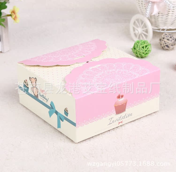 烘焙包装 供应高档小蛋糕盒 平安果包装盒 喜糖盒 礼品彩纸盒