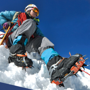 正品兄弟BRS-S1A雪豹十四齿捆绑式冰爪探险登山雪地防滑冰爪新款