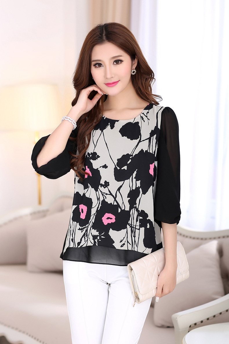 According to soon Julia summer 2015 new t-shirt Han version the code female stamp snow woven shirts SY 7016 black XXXXL pictures, price, brand platters! Elections are good character, the national distribution, so why buy now enjoy more preferential! Health