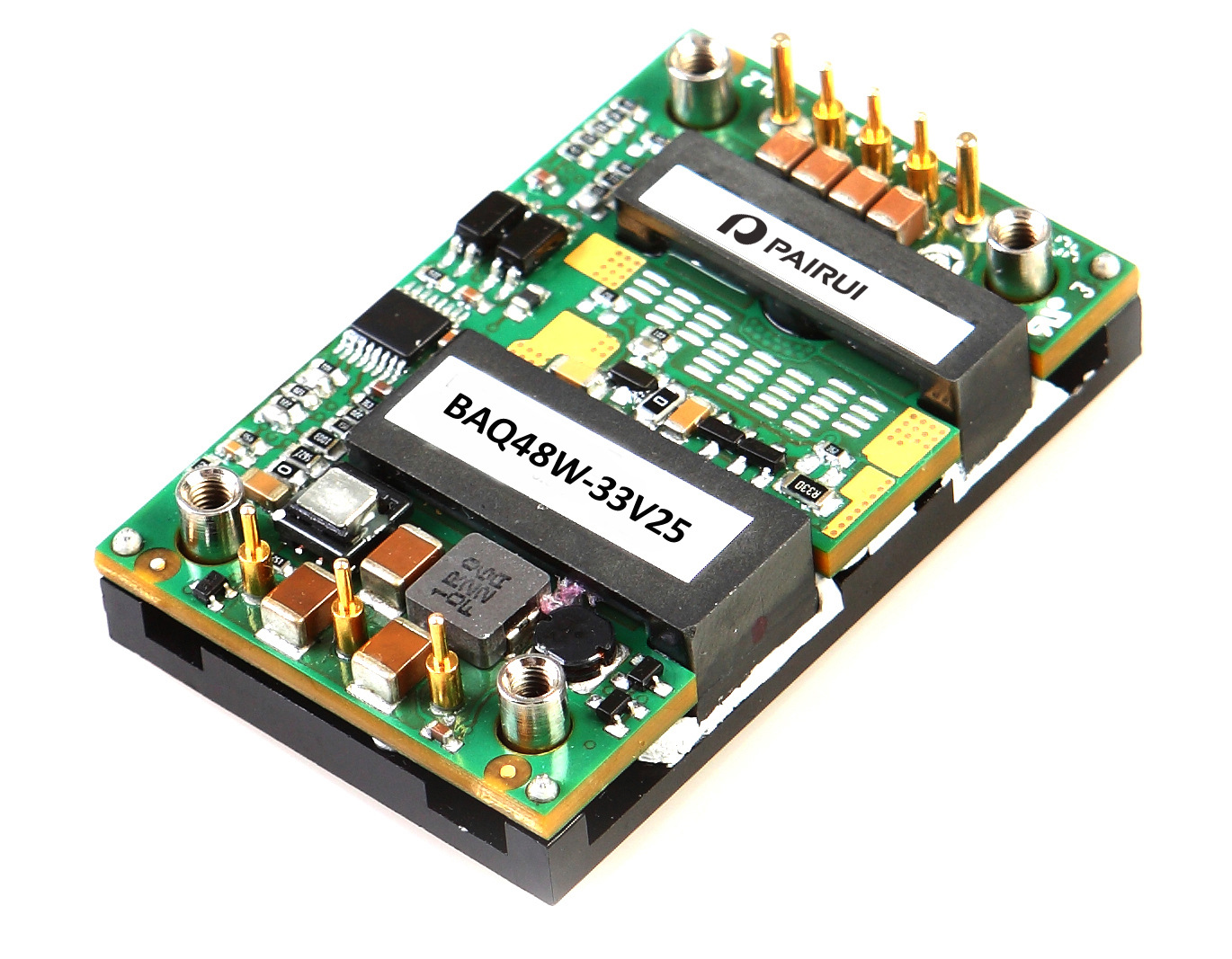 baqw系列 1/4砖 隔离型,4:1输入电压范围 200w 派锐模块电源