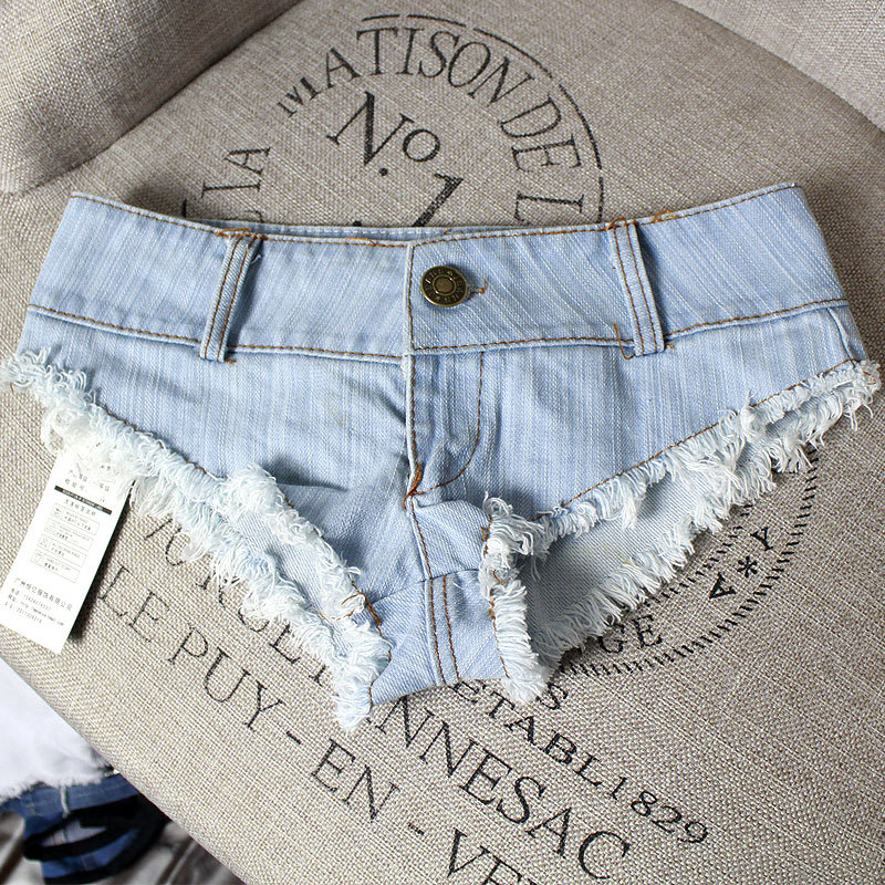 Hot Pants Frayed Mini Jeans Micro Shorts Denim Daisy Dukes Sexy Girl Low Waist Ebay