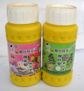 根叶枝花 观花型 瓶装颗粒肥 花卉专用肥料