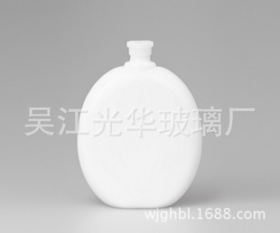 现货供应白瓷玻璃瓶   100ml香水瓶