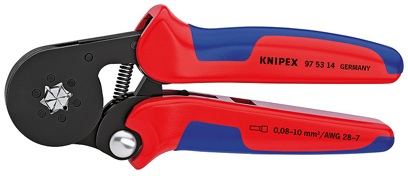 德国凯尼派克knipex 压接套管式端子自调式压线钳 97 53 04/14