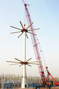 兆瓦级垂直轴风力发电系统