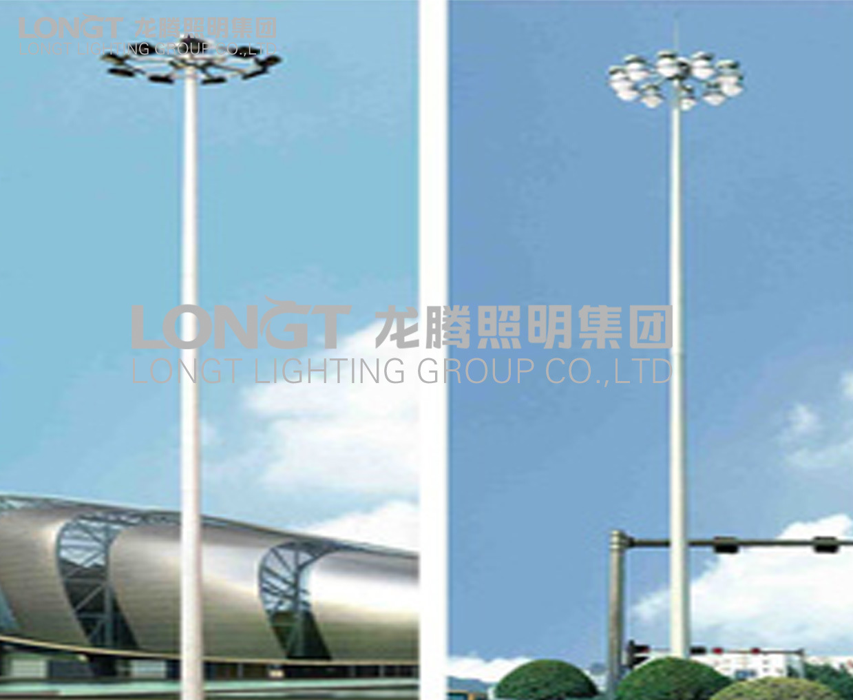 【龙腾照明】供应高杆灯 15-25米高杆灯灯杆 