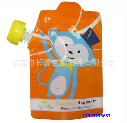 【供应食品级牛奶塑料袋 全球热销婴儿吸嘴袋