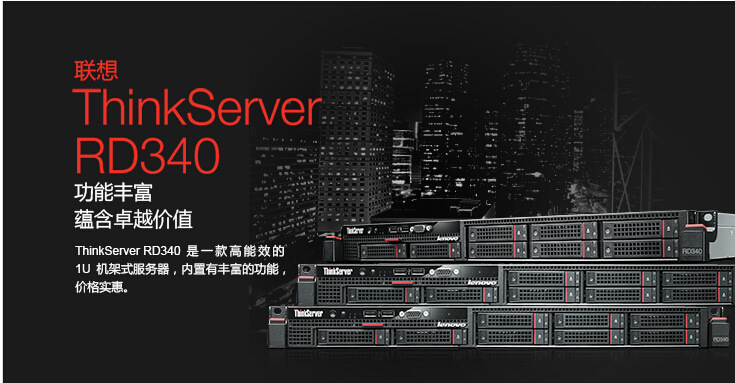 【Lenovo\/联想 ThinkServer服务器 RD340 至强