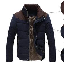Quần áo cotton nam dày da đào Phiên bản Hàn Quốc của áo khoác cotton nam mùa đông nam giản dị áo khoác nam bán buôn một thế hệ Áo bông