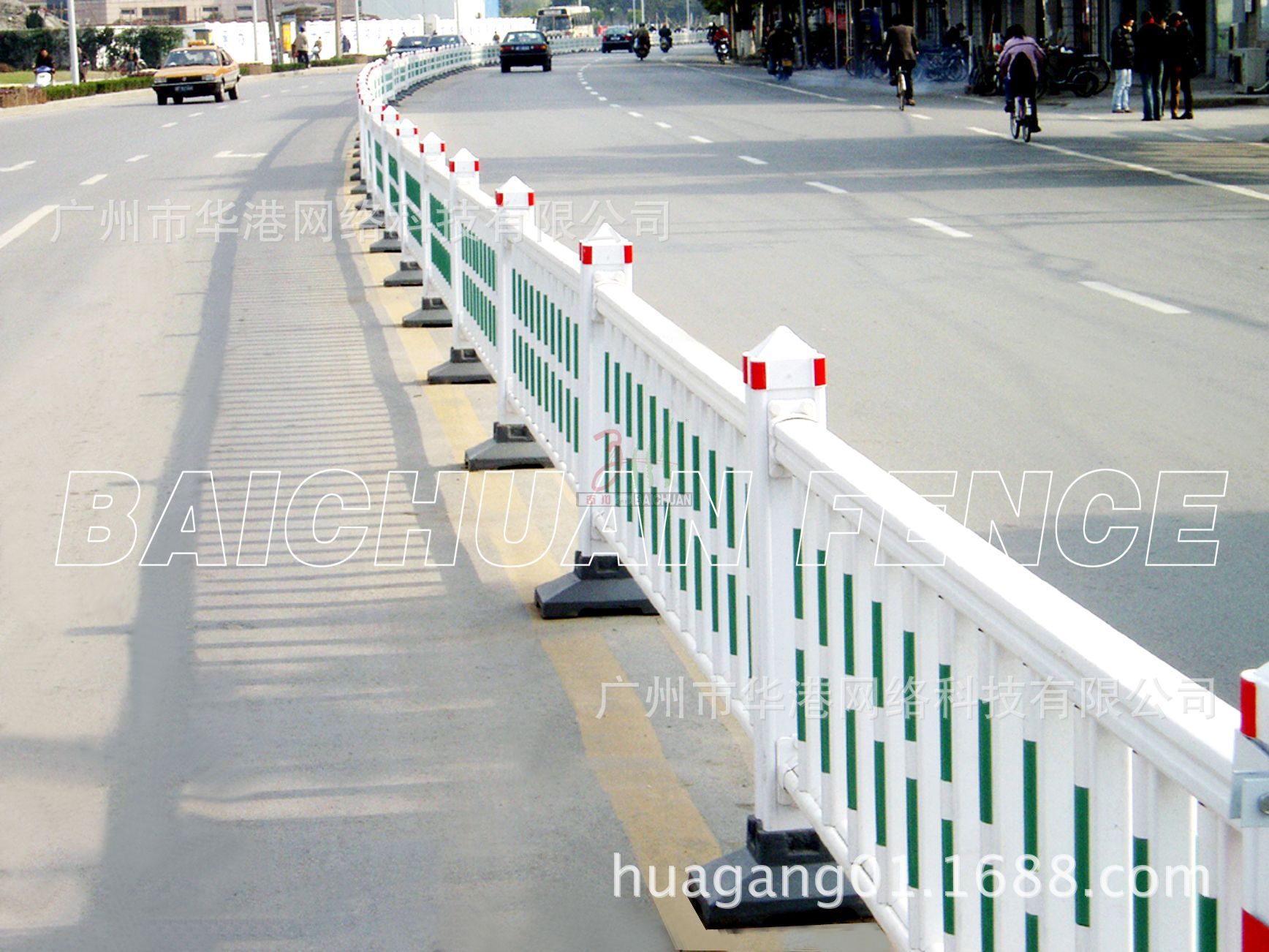 【广州热销 pvc交通护栏 pvc塑钢道路护栏 市政