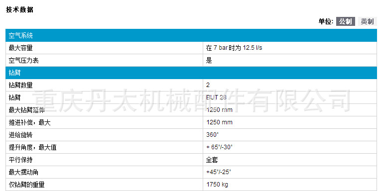 atlascopco阿特拉斯掘进凿岩台车boomer282德国进口西南总代