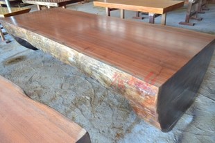 特价 沙比利大板桌 整块原木平板实木家具 厂家直销 年底清仓甩卖