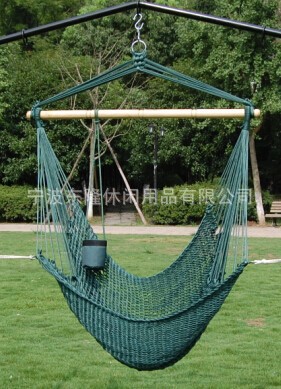 户外便携绳吊床,吊椅秋千,caribbean hammocks chair,棉绳吊椅