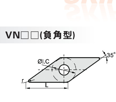 批发供应台湾进口数控刀片vn负角型 cnc数控刀具数控刀片