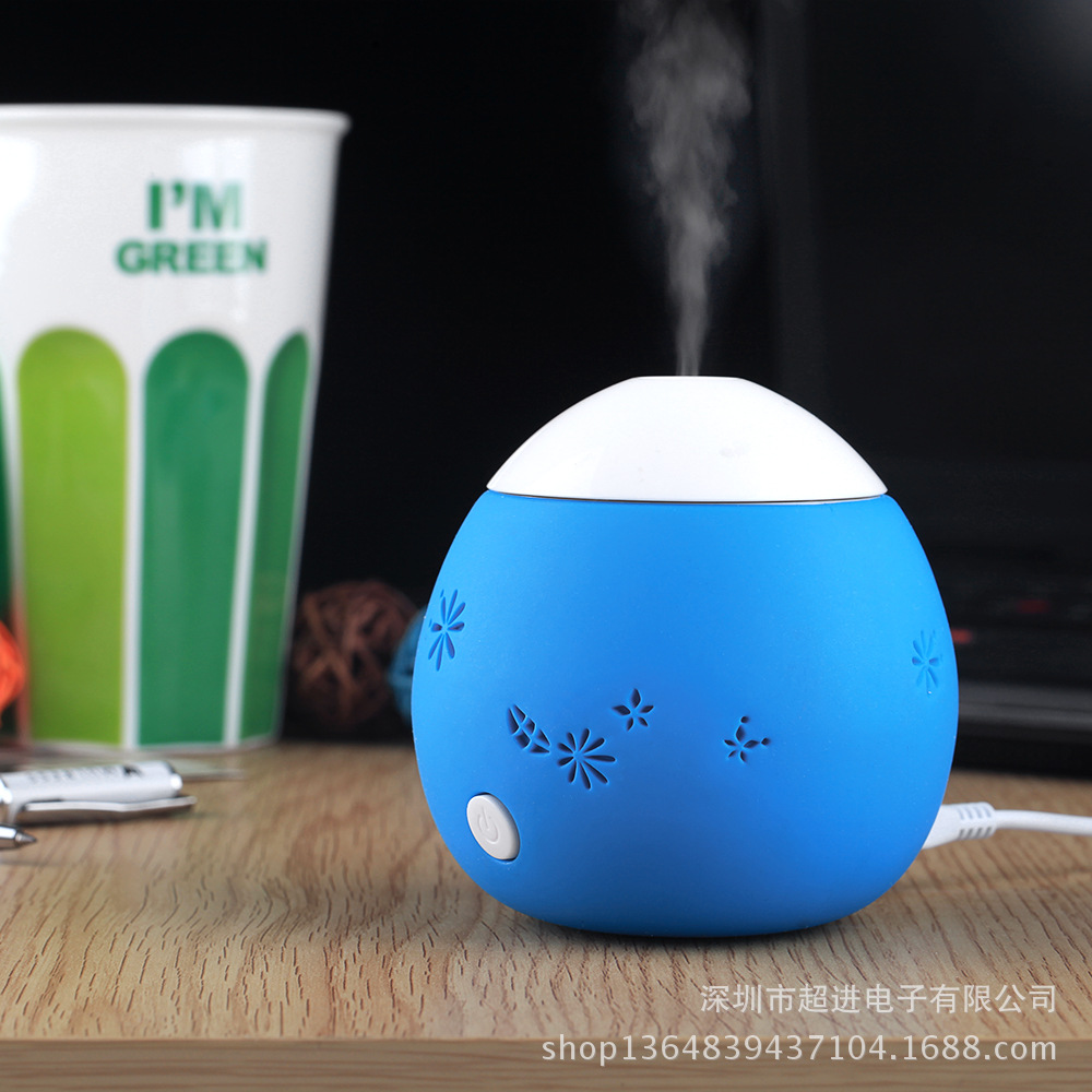 超声波香薰机 圆型加湿器 迷你加湿器 香薰加湿器 车载usb迷你型