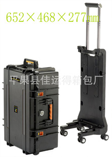 佳亿德 JD-6527新款 安全箱 大型防水防尘摄影器材箱 带活动拉杆