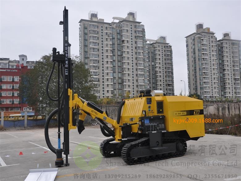 工程机械【开山露天潜孔钻车】|开山100型潜孔钻车kg910价格