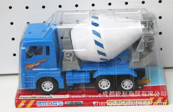 【6632 锐嘉玩具 搅拌车 仿真车玩具 超级卡车