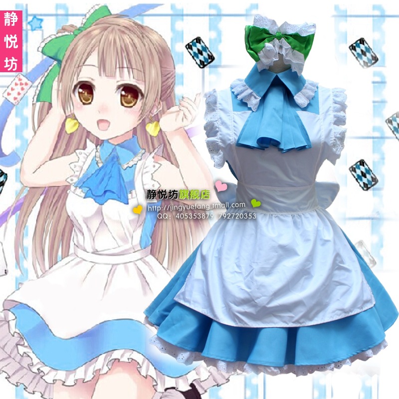 拉布拉多夜love live南小鸟cosplay女装爱丽丝cos服装超萌女仆装